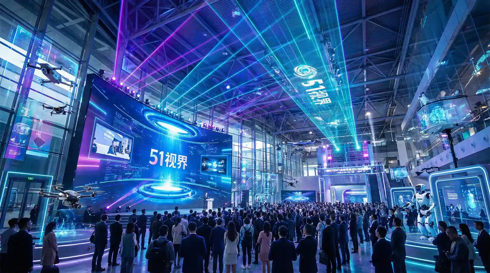 全球科技峰会现场报道 - 鹿鼎记张卫健版全集 聚焦前沿科技